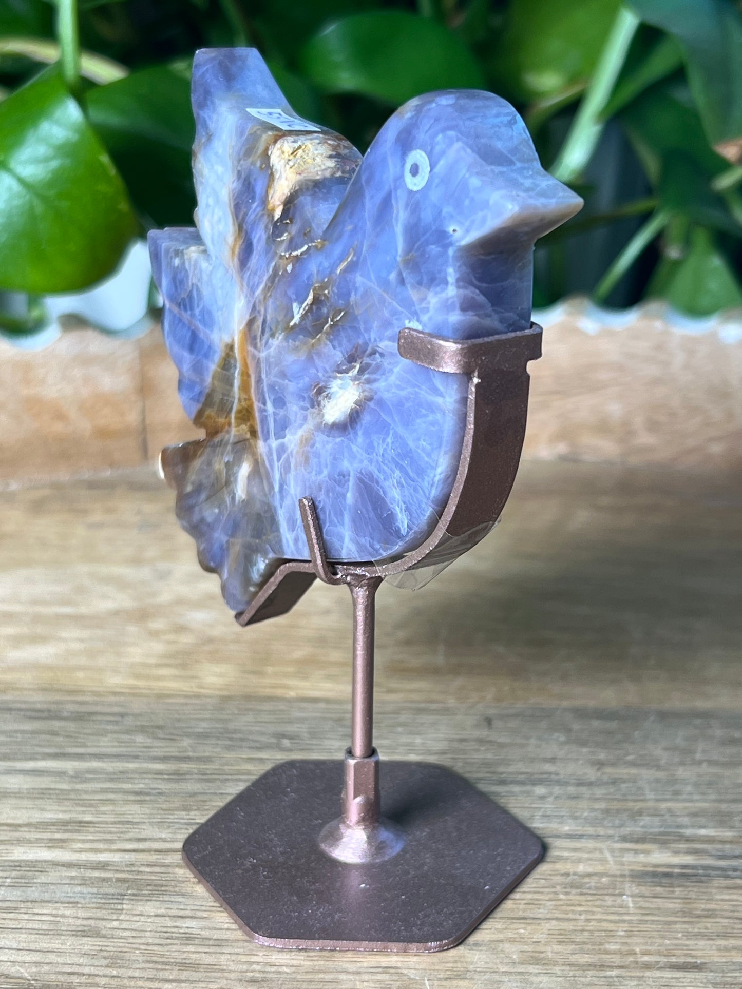 Purple Chalcedony Bird