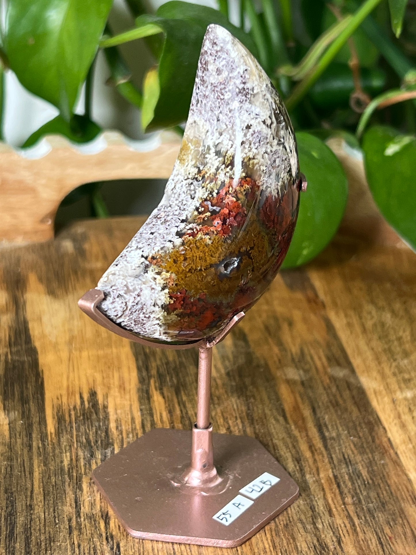 Scenic Moss Agate Moon