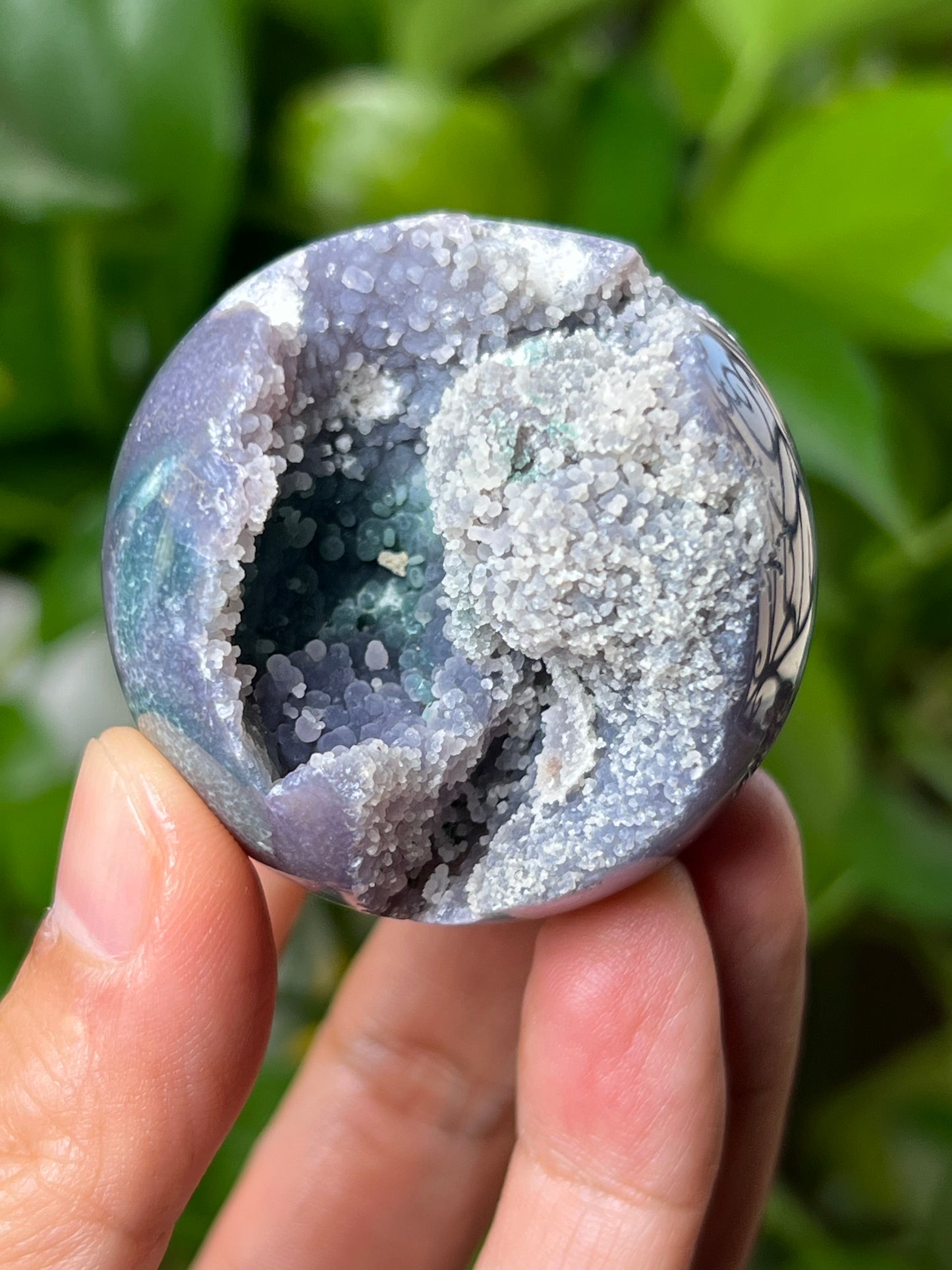 Grape Agate Sphere