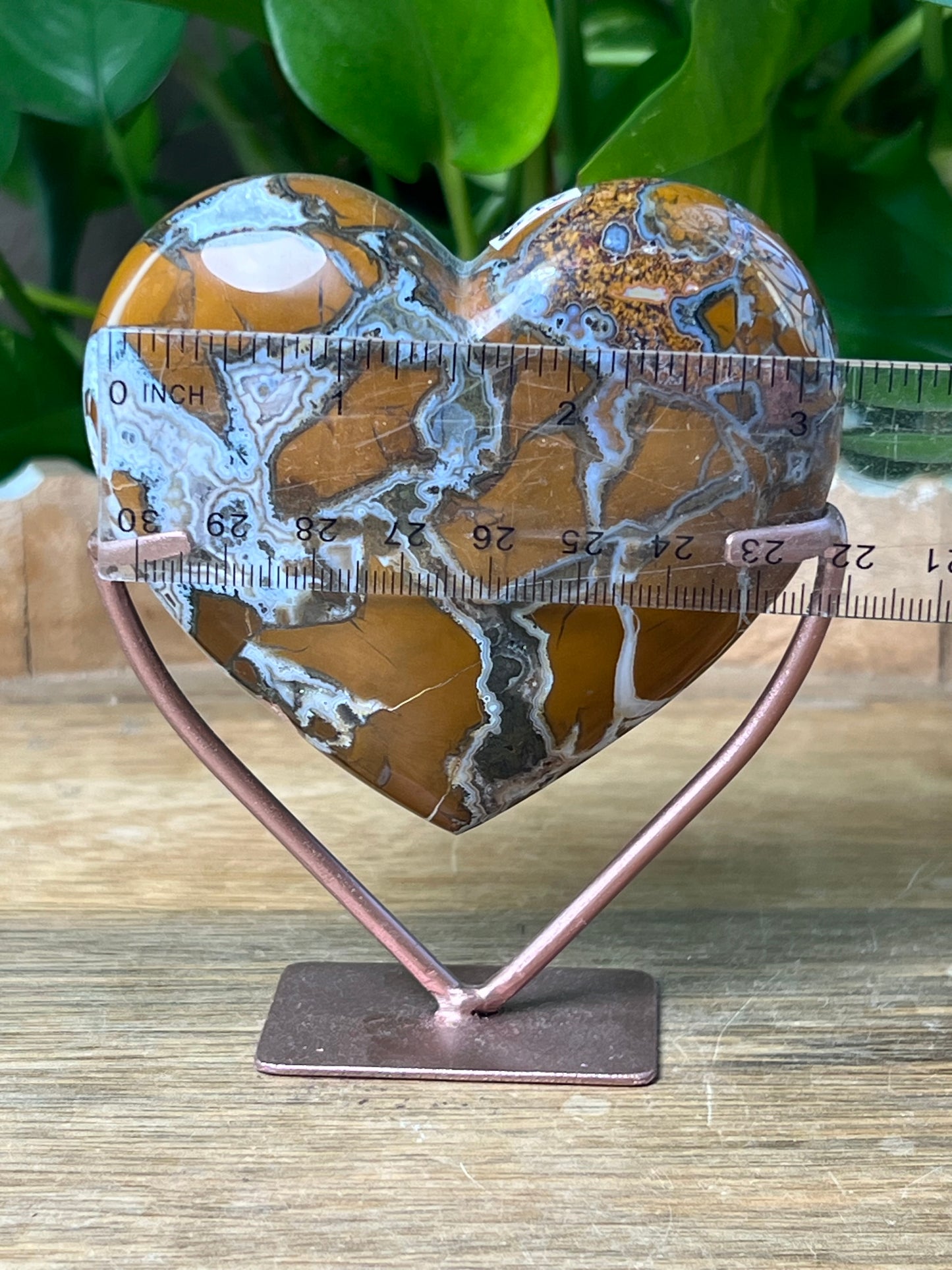 Brecciated Jasper Heart