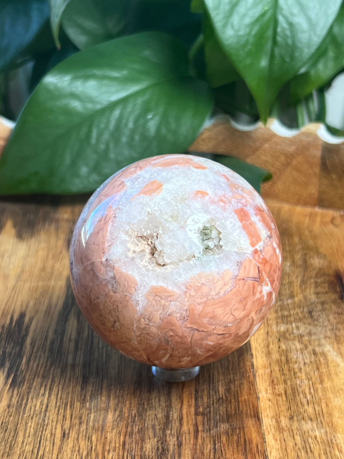 Brecciated Jasper Sphere: E