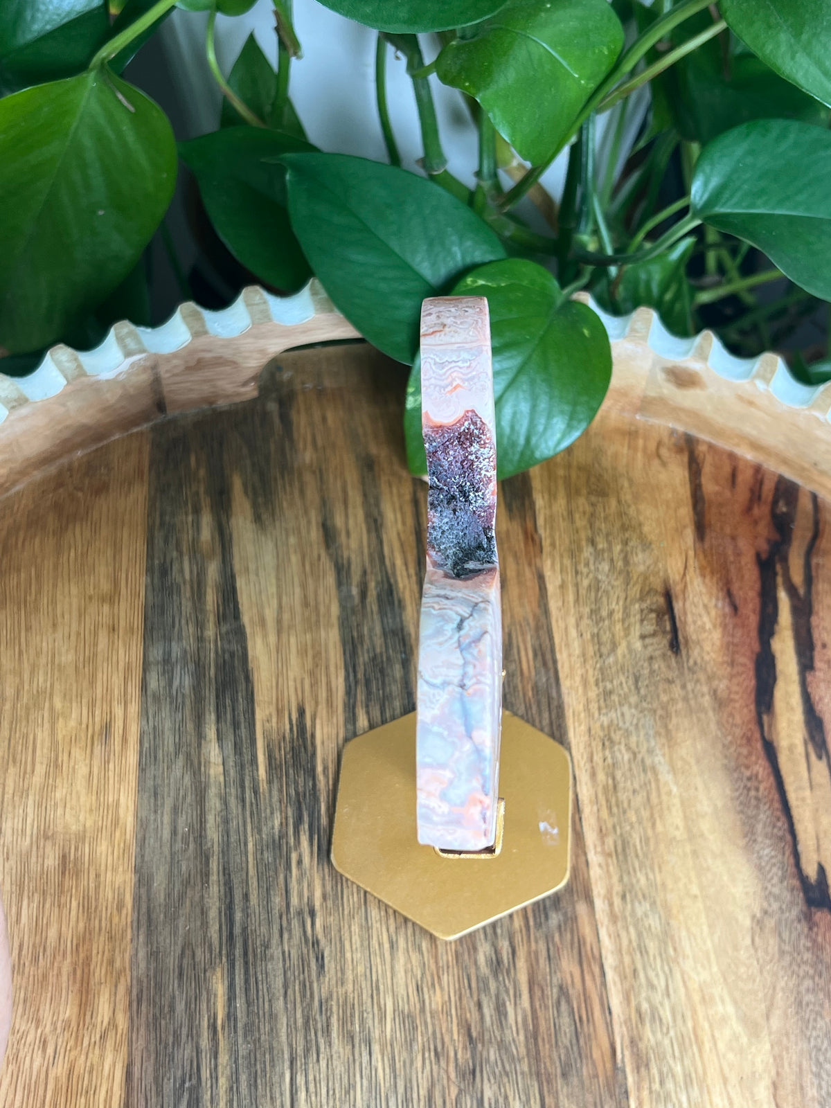 Crazy Lace Agate Butterfly: PG