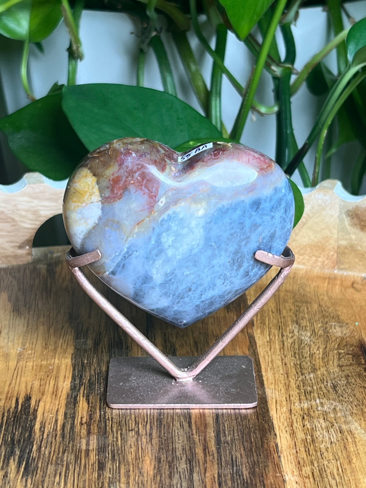 River Jasper Heart: AA
