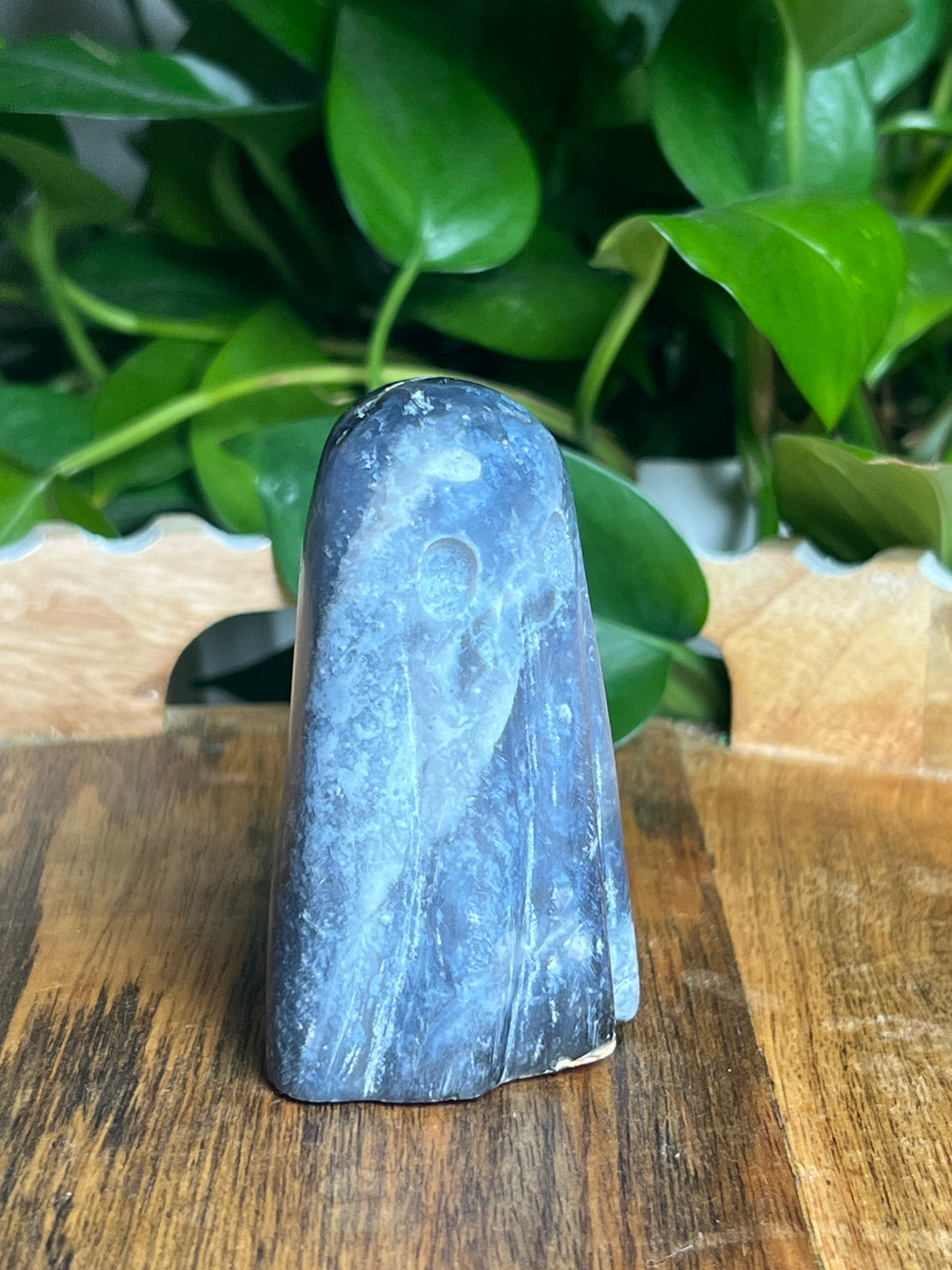 Blue Plume Agate Ghost: B