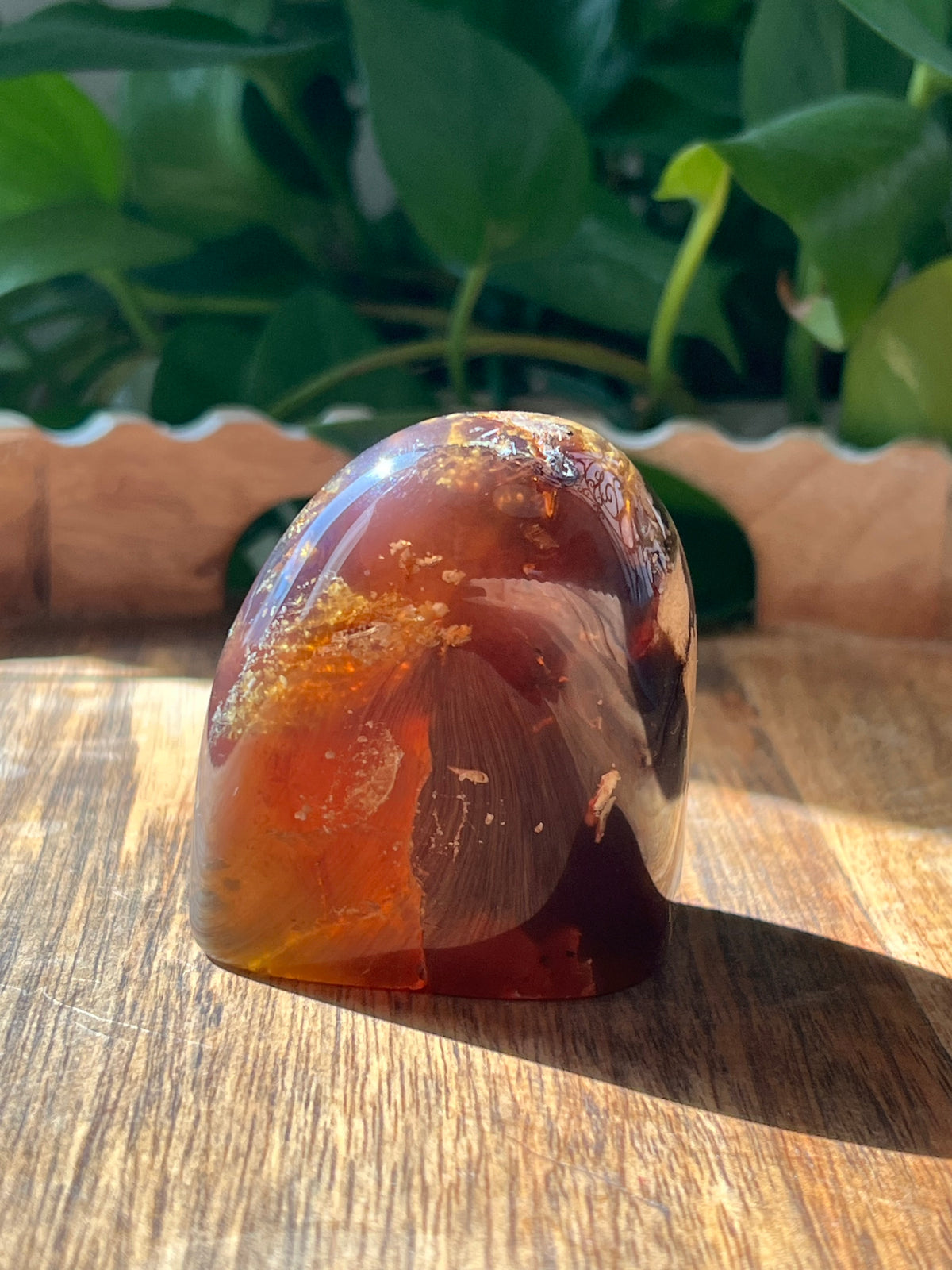 Blue Amber Freeform: H