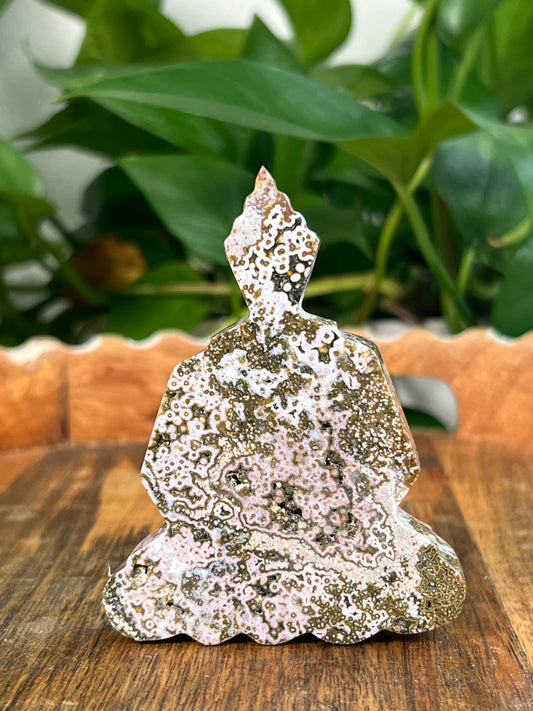 Sea Jasper Buddha: RB