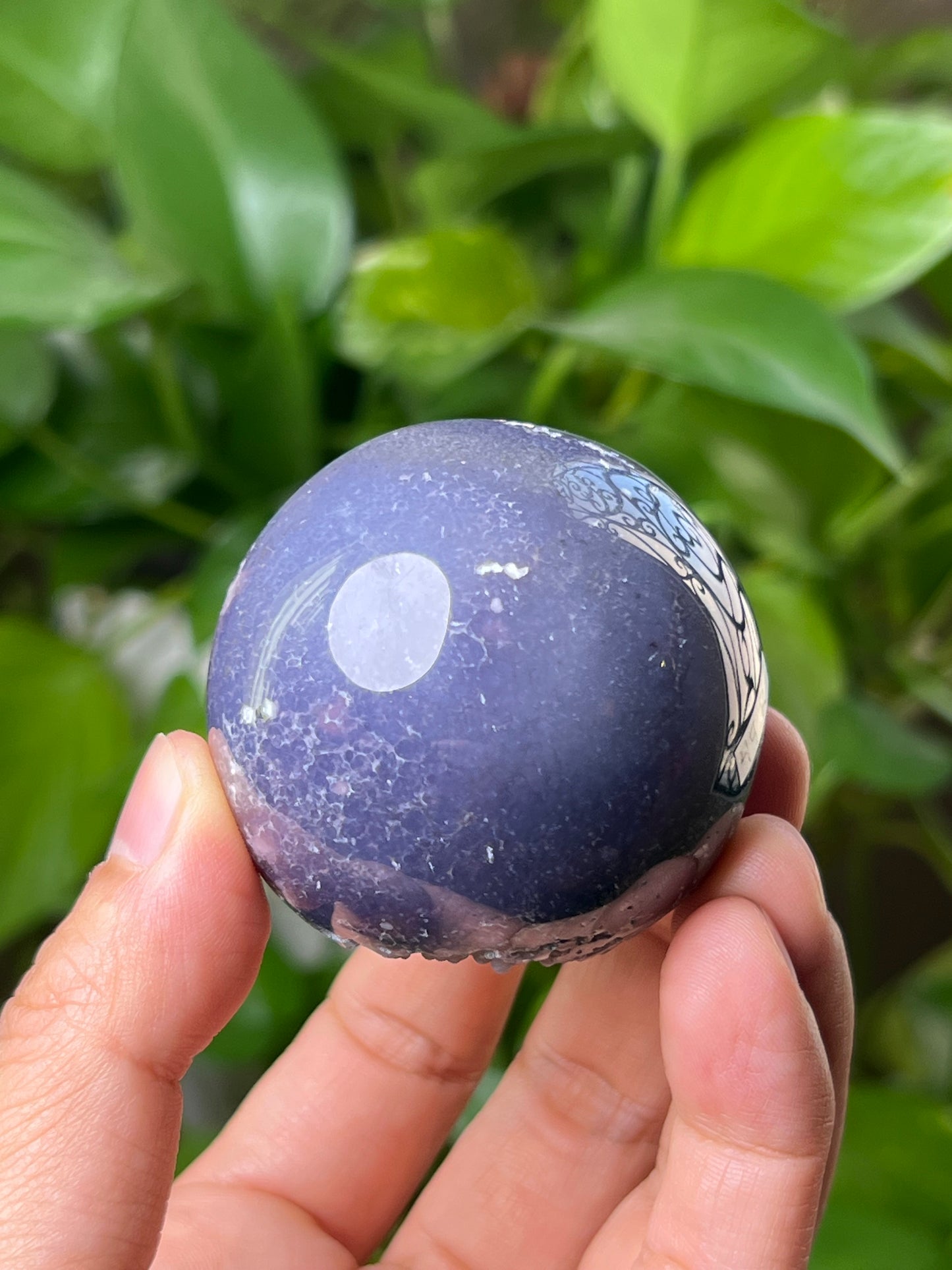Grape Agate Sphere