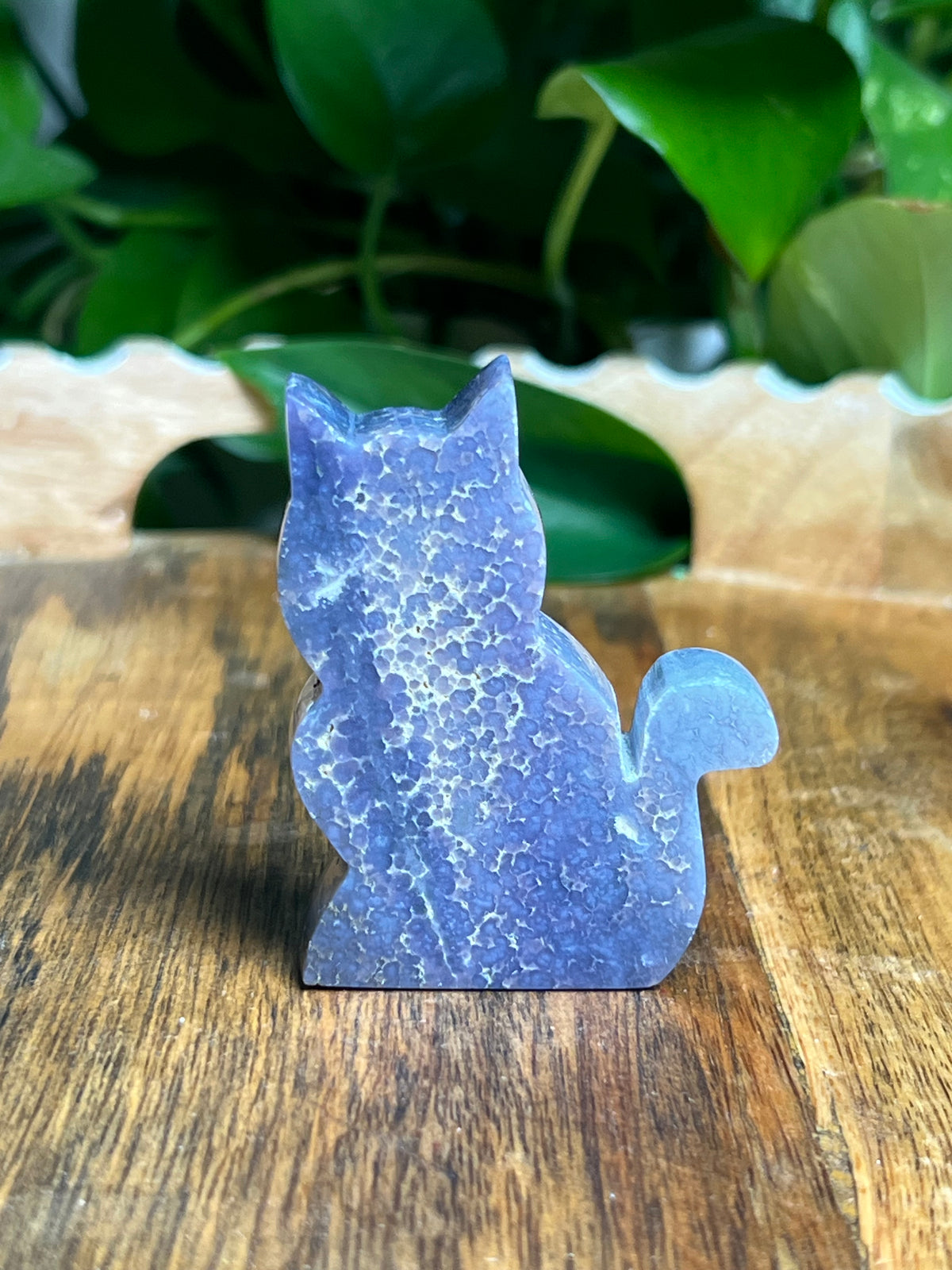 Grape Agate Mini Cat: BH