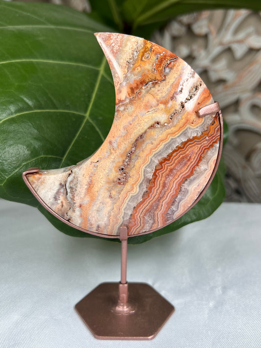 Crazy Lace Agate Moon