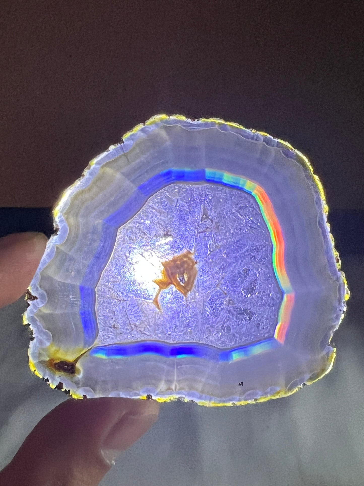Iris Agate Slab