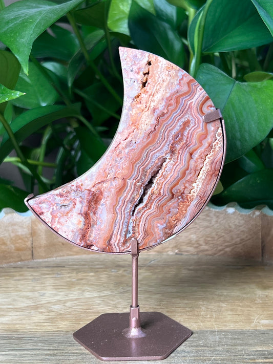 Crazy Lace Agate Moon