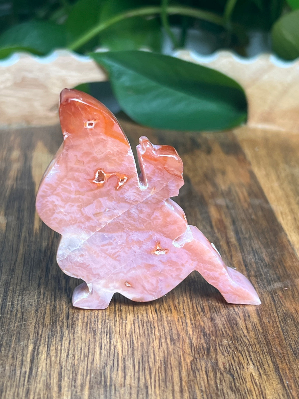 Pink Carnelian Pixie Fairy: BN