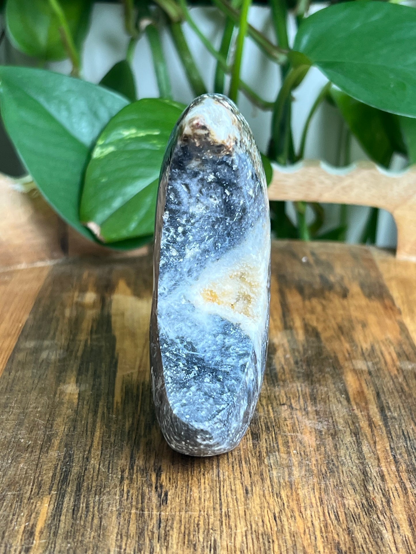 Sphalerite Self-Standing Moon: DE