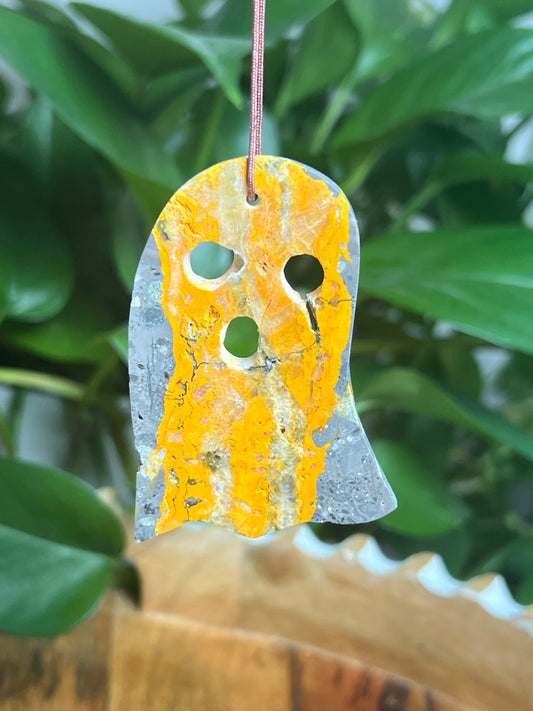 Bumblebee Jasper Ornament Ghost: AC
