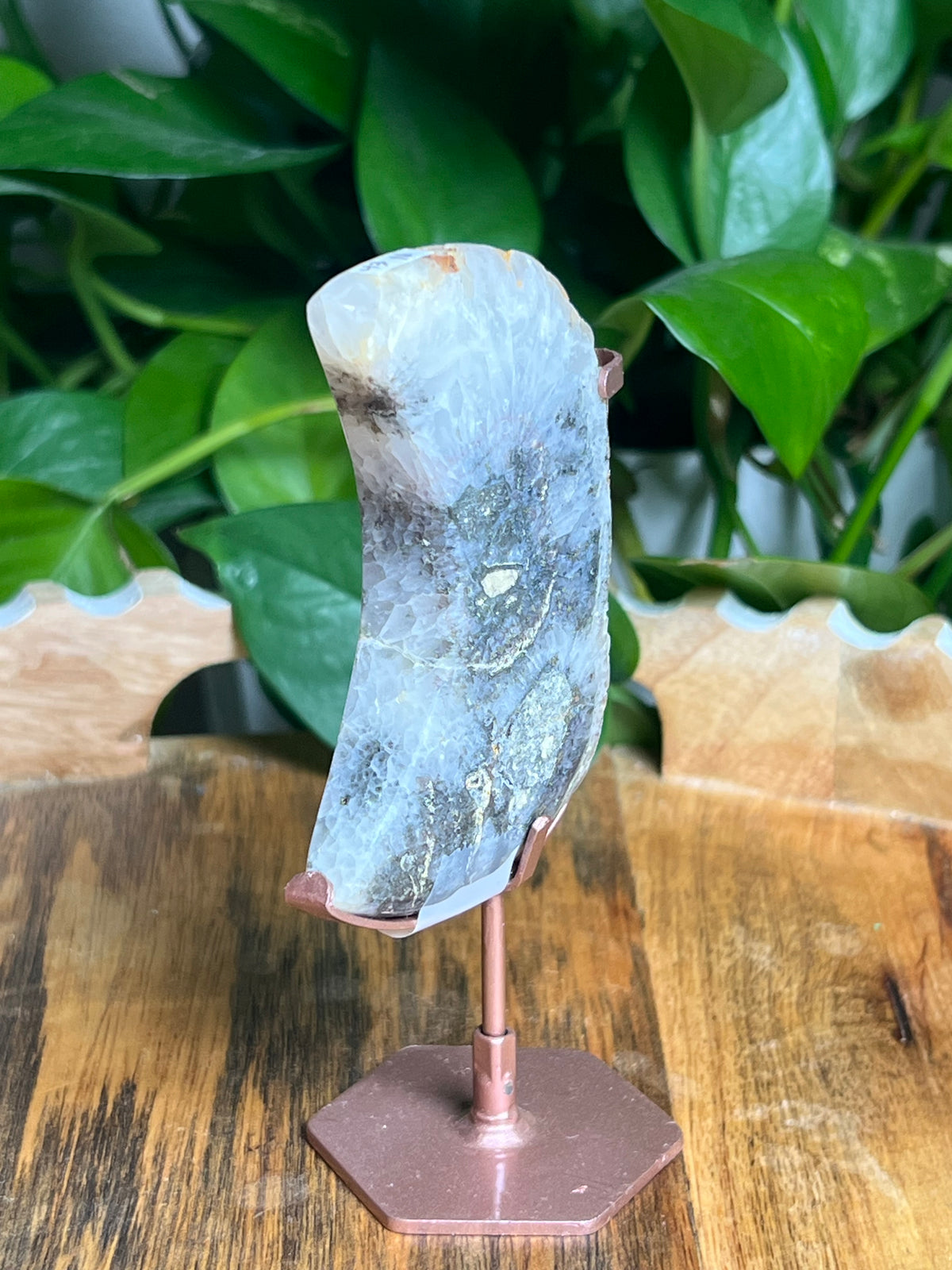 Amethyst Agate Moon: N