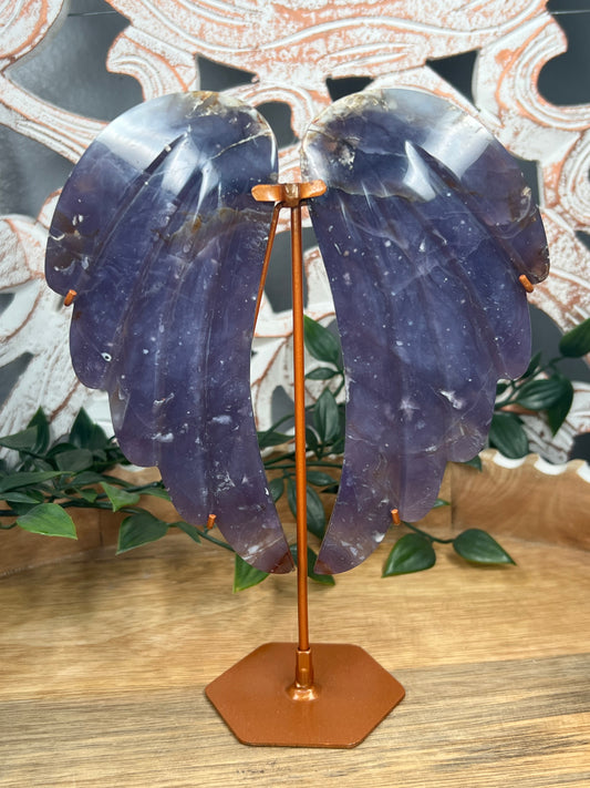 Purple Chalcedony Wings
