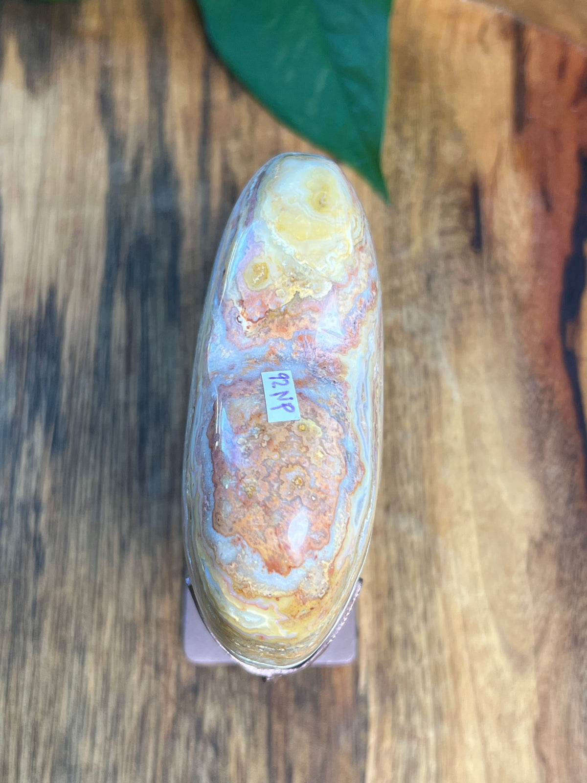 Crazy Lace Agate Heart: NP
