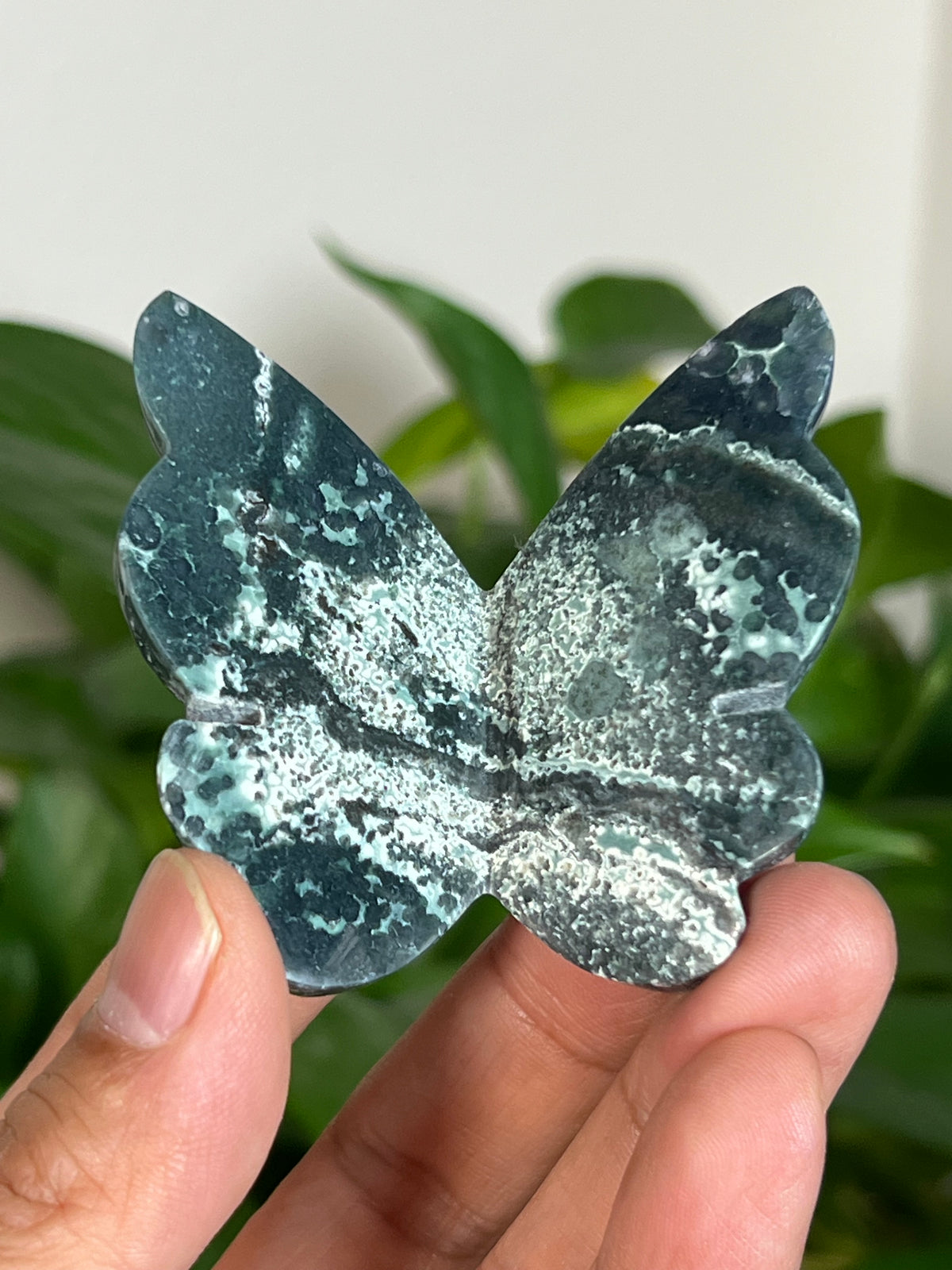 Grape Agate 3D Butterflies