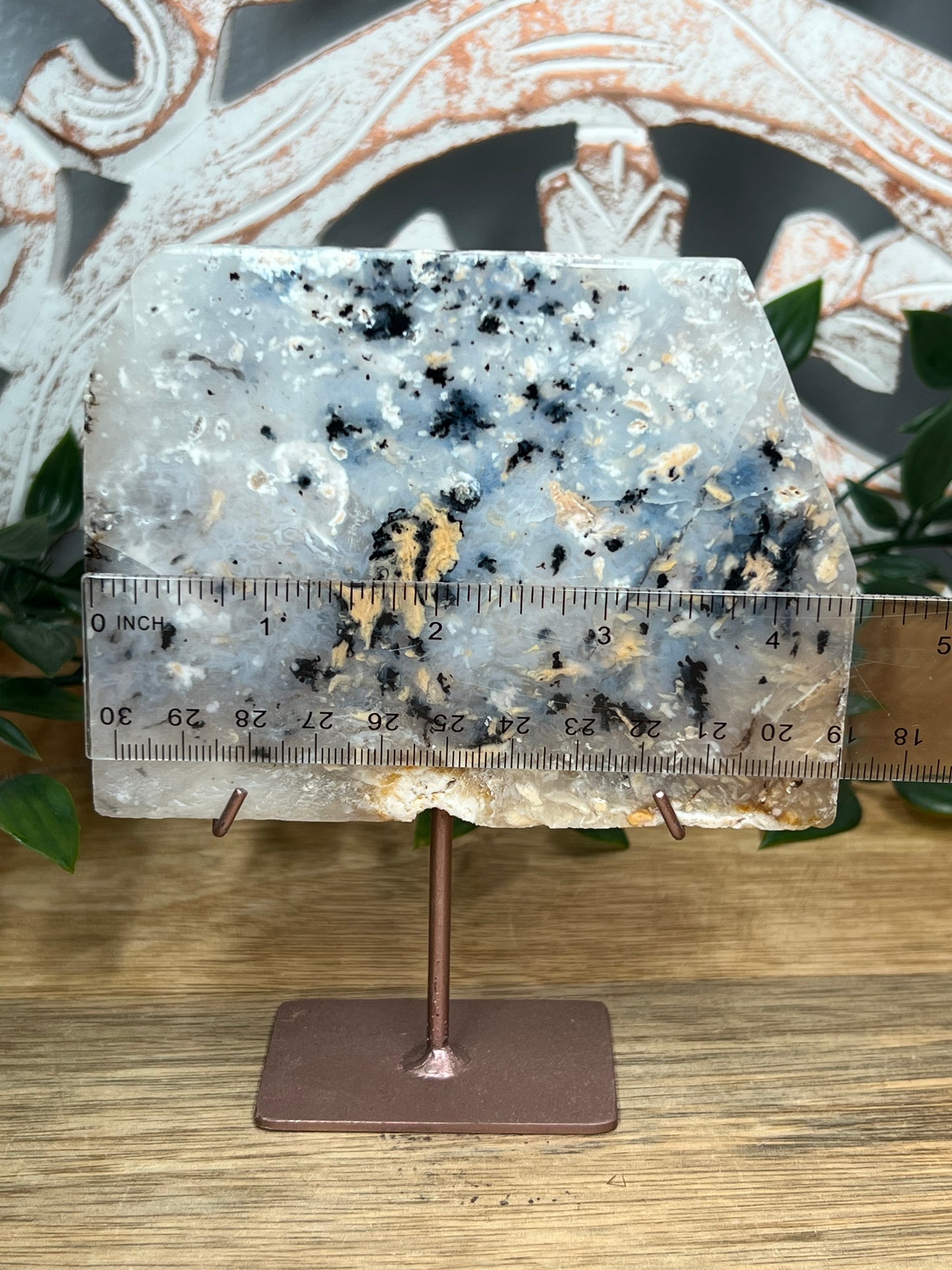 Dendritic Tiger Agate Slab