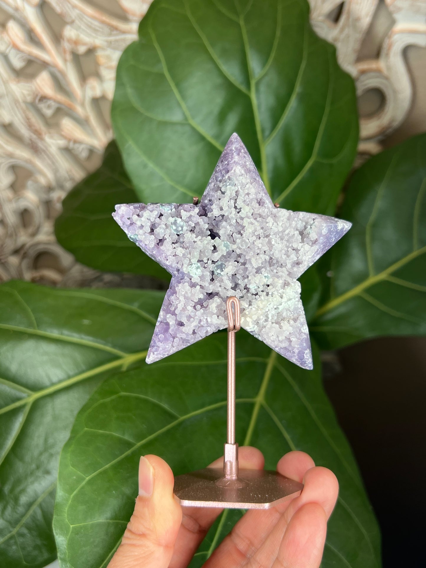 Grape Agate Star