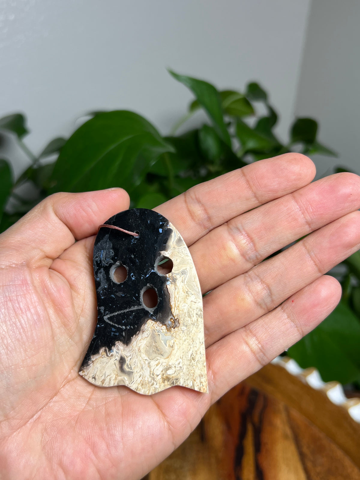 Palm Root Ghost Ornaments