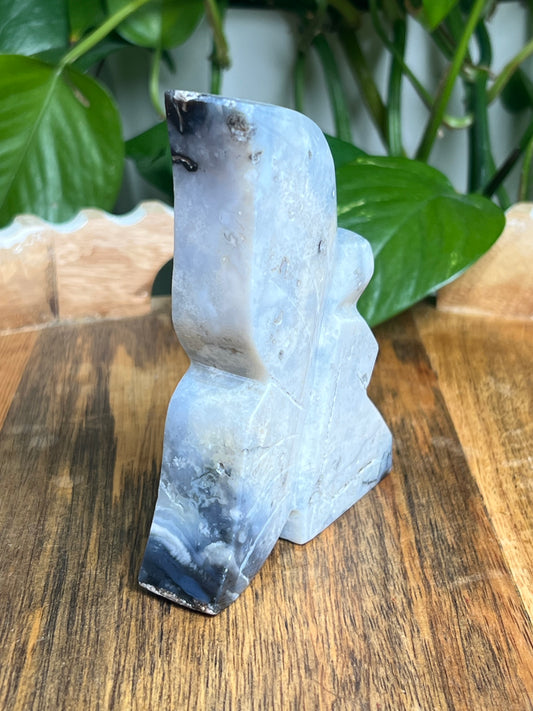 Blue Plume Agate Fairy: C