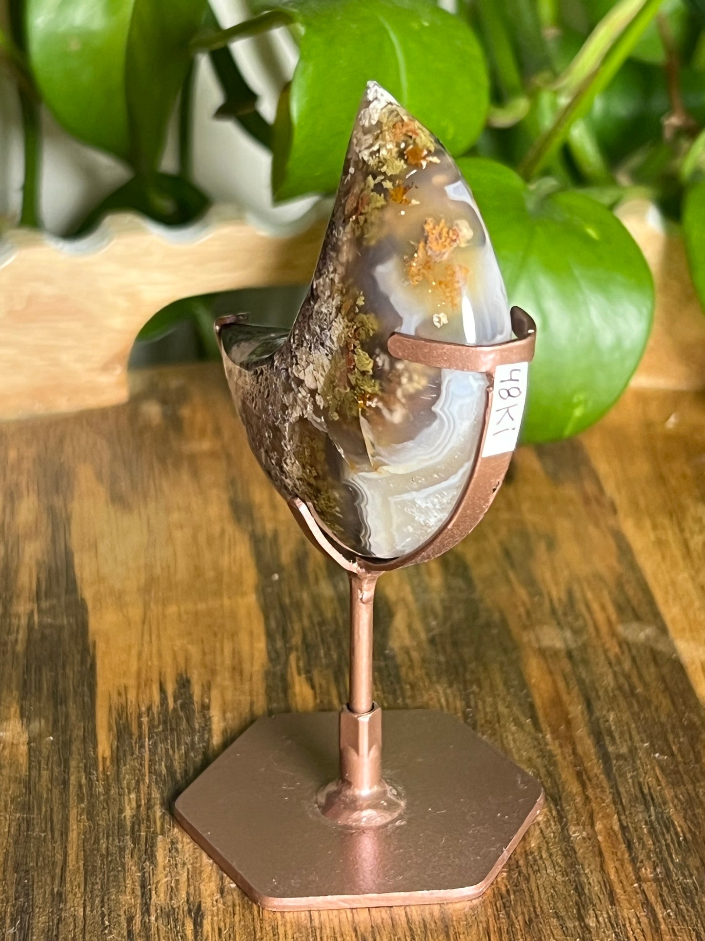 Scenic Moss Agate Moon