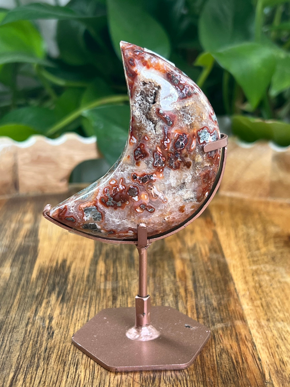 Marcasite Mini Puffy Moon: SD