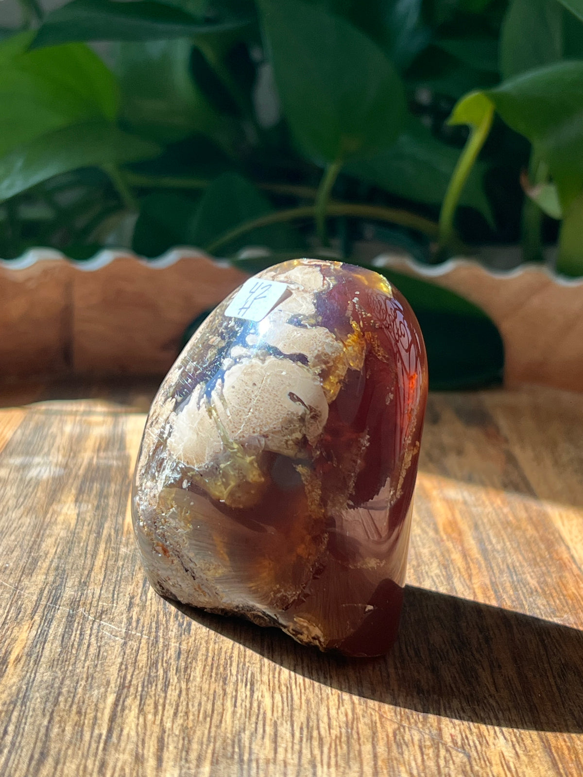 Blue Amber Freeform: H
