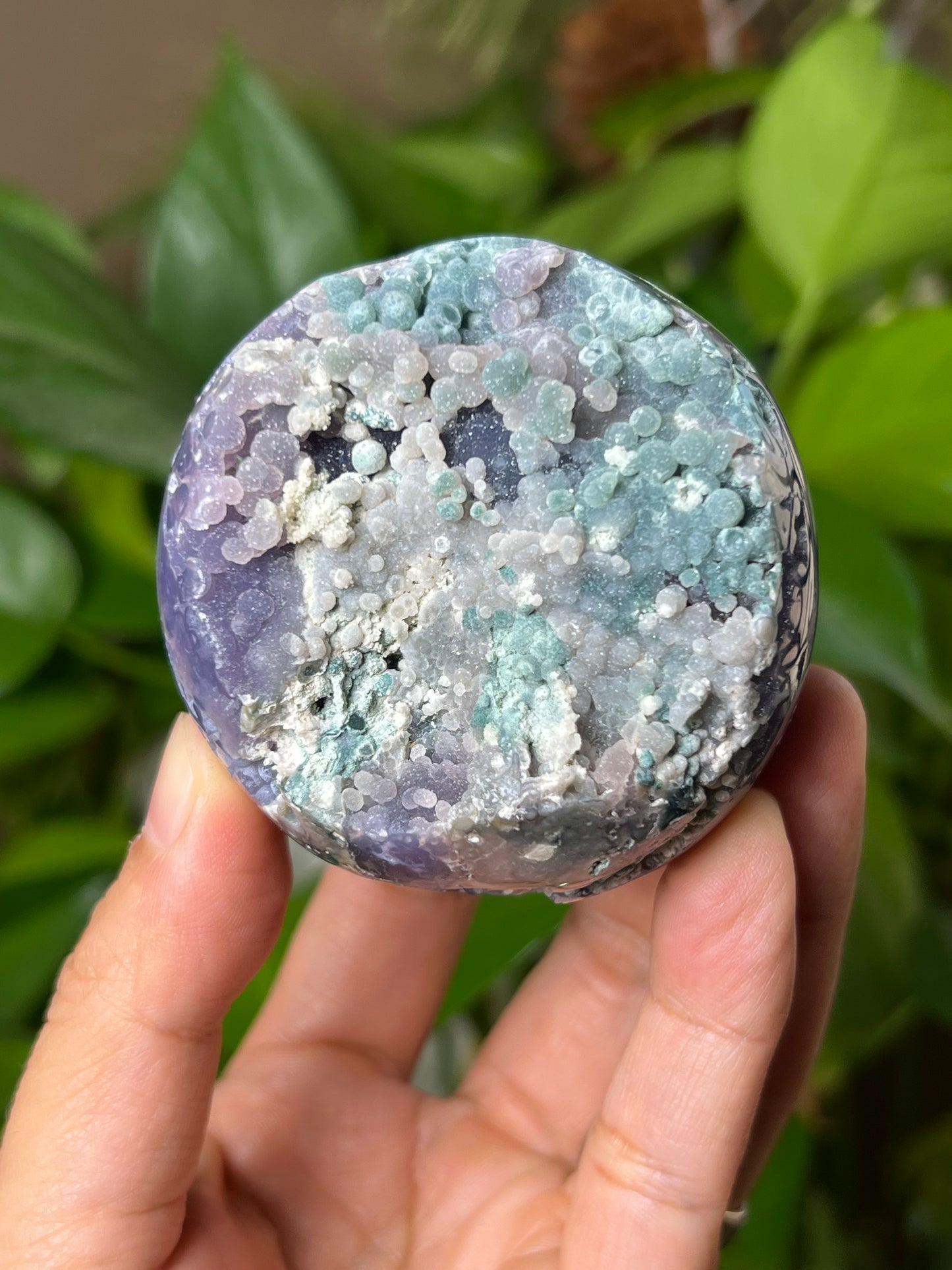 Grape Agate Sphere