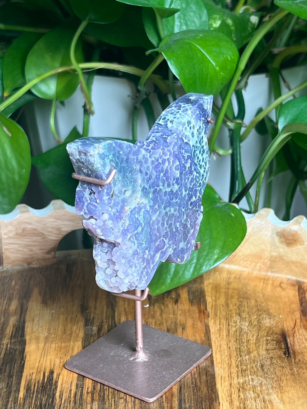 Grape Agate Butterfly: AX