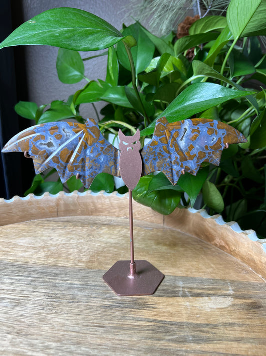 Brecciated Jasper Bat Wings