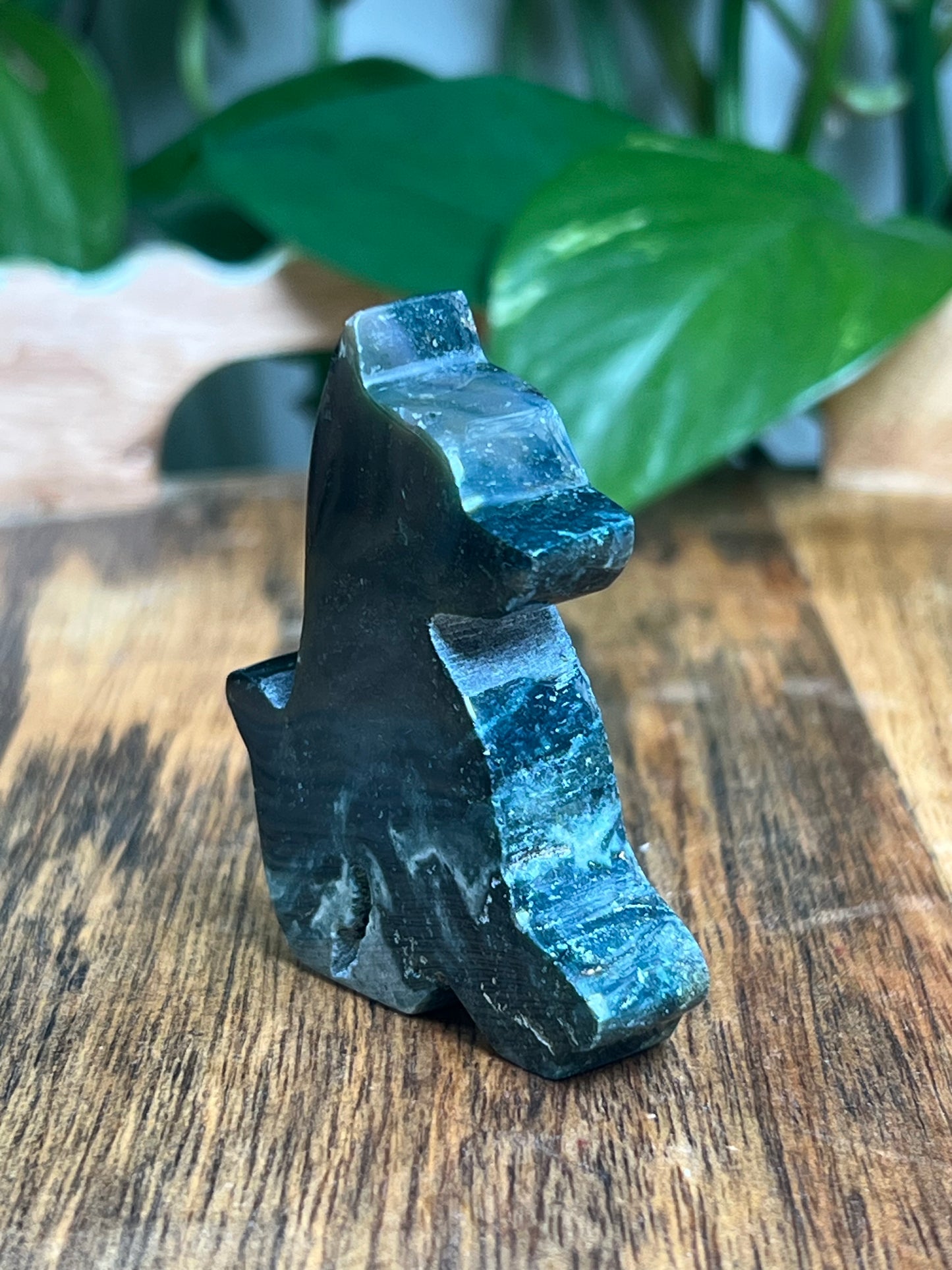 Blue Green Jasper Dog: AB