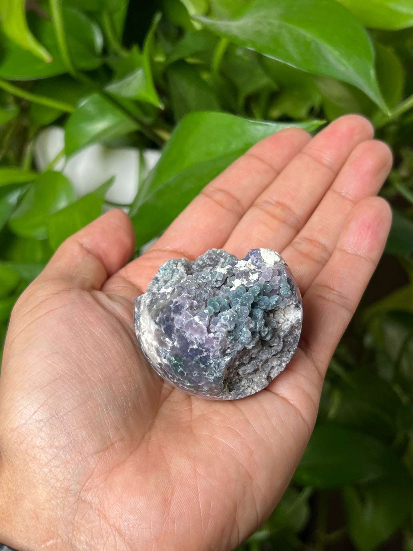 Grape Agate Sphere