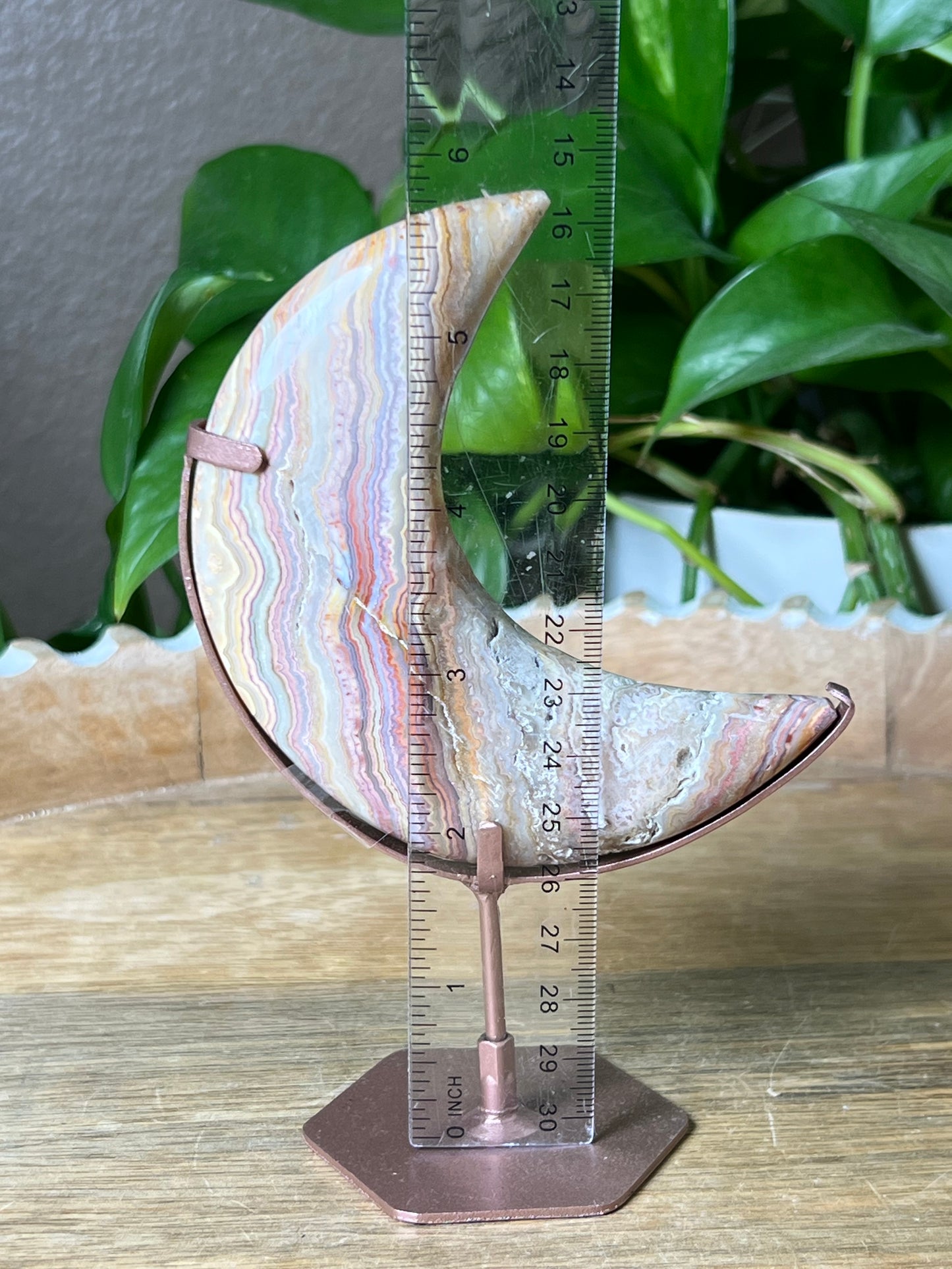 Crazy Lace Agate Moon