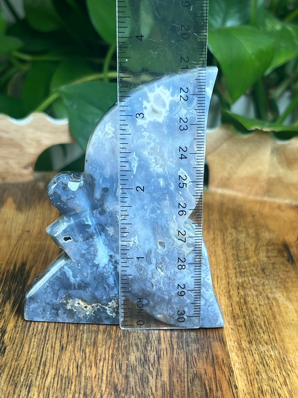 Blue Plume Agate Fairy: KK