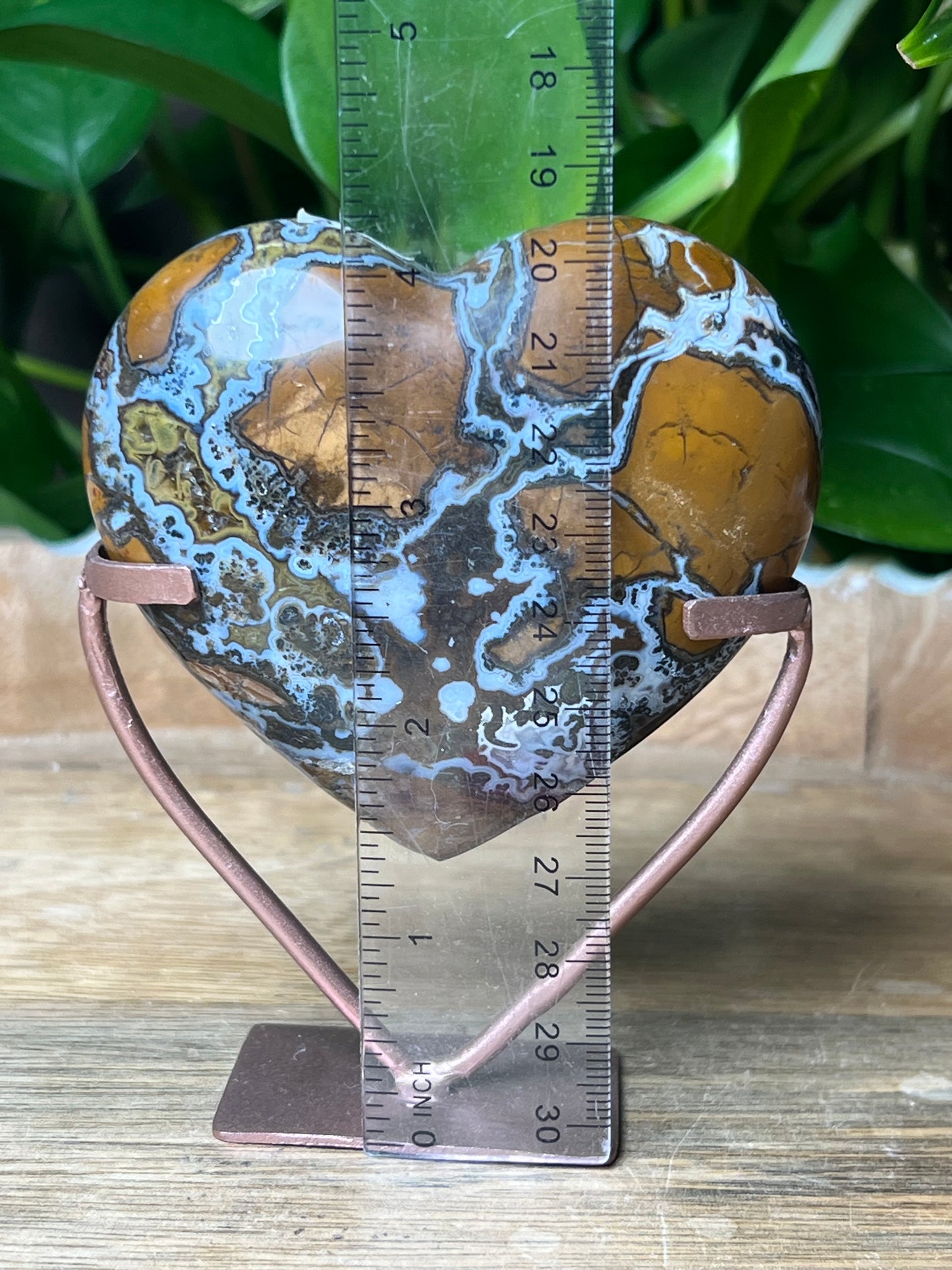 Brecciated Jasper Heart