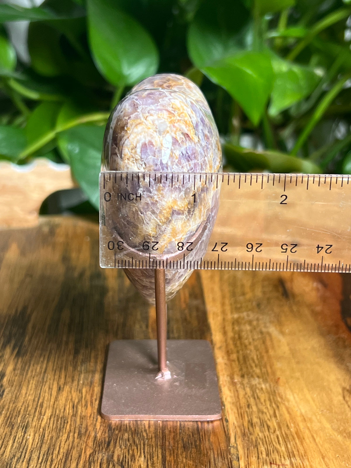 Indonesian Amethyst Puffy Heart: Ki
