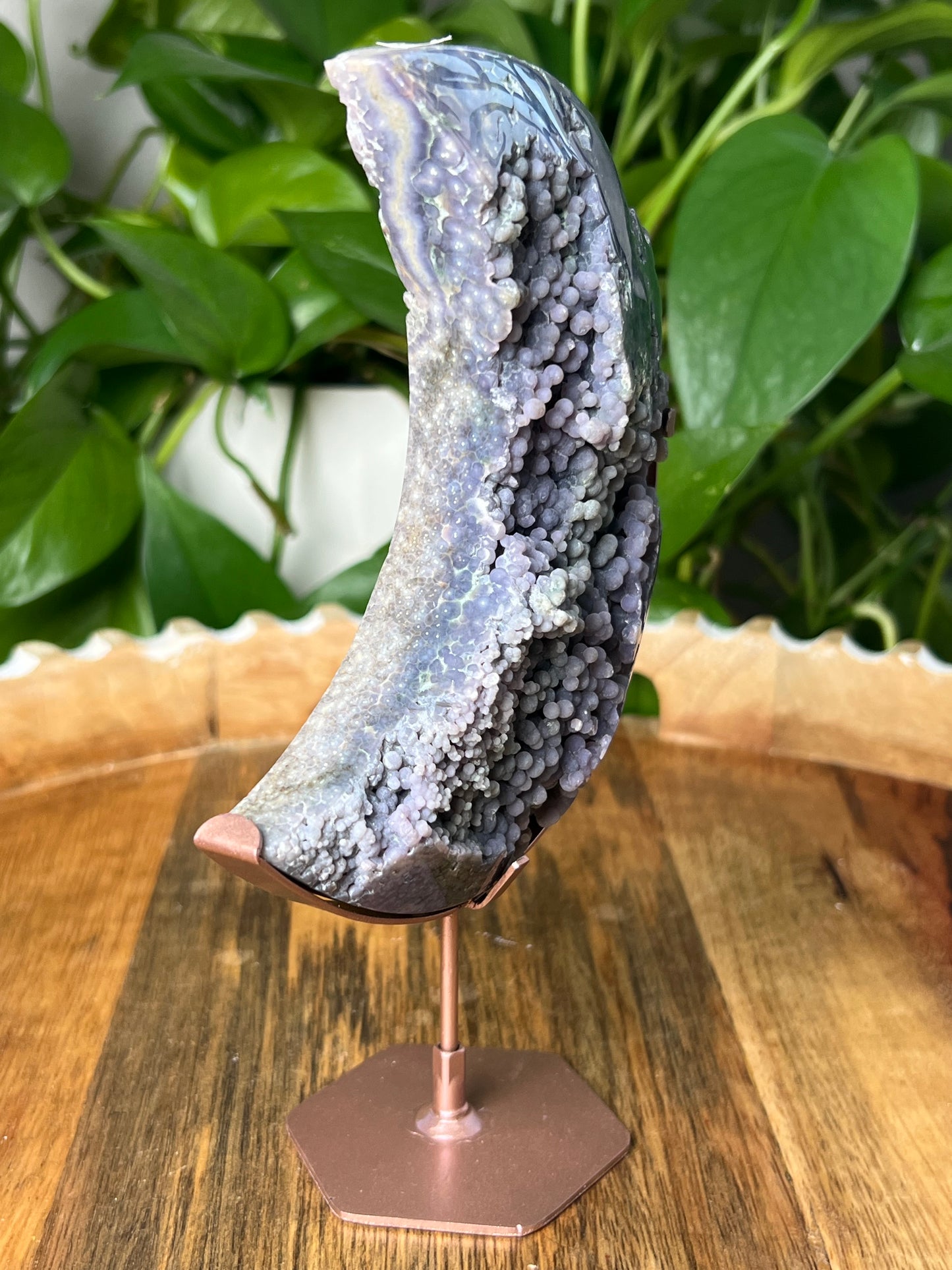 Grape Agate Moon