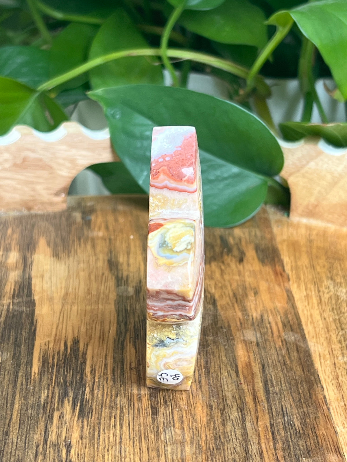 Crazy Lace Agate Flower: CE