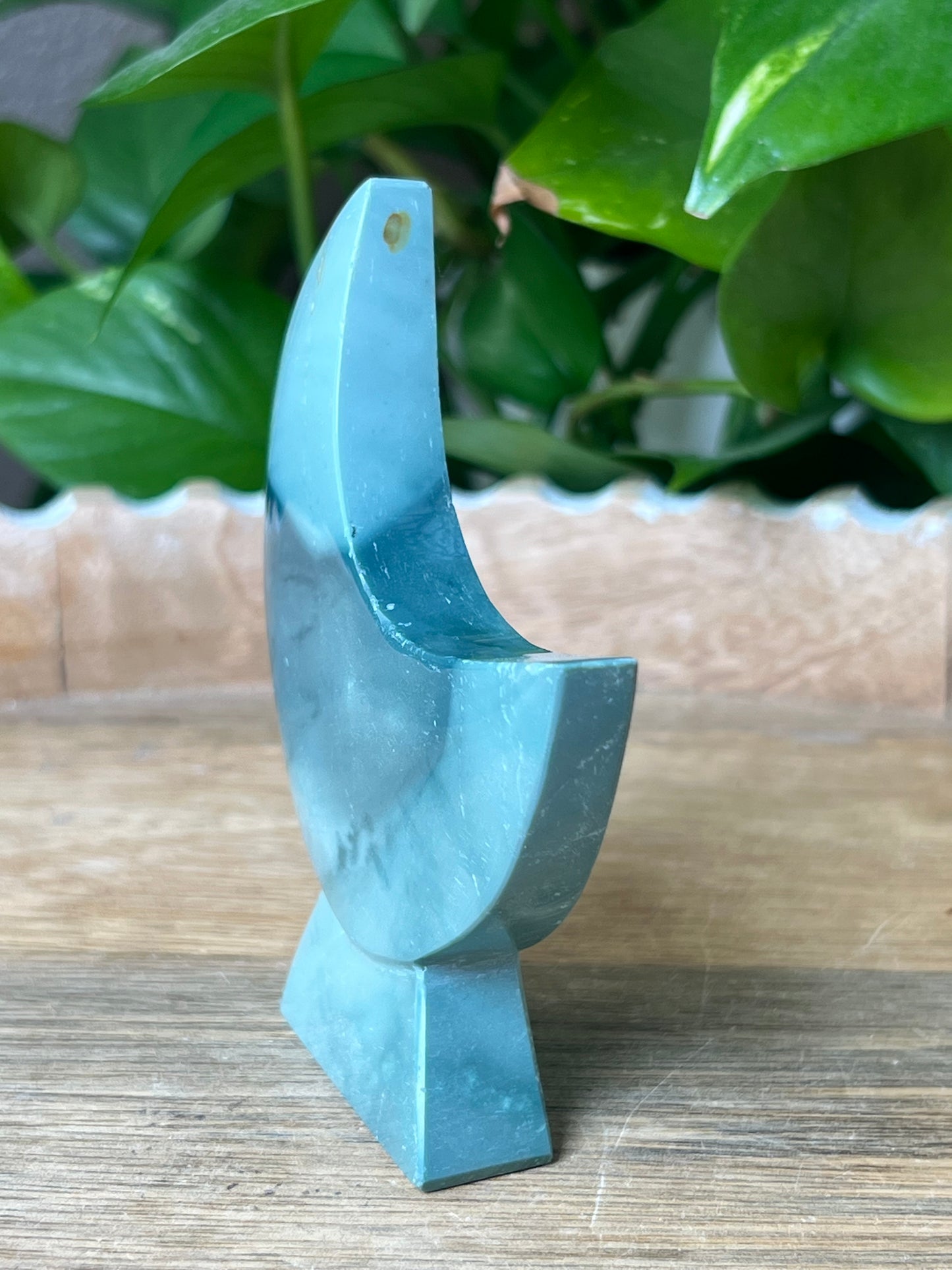 Blue Green Jasper Moon