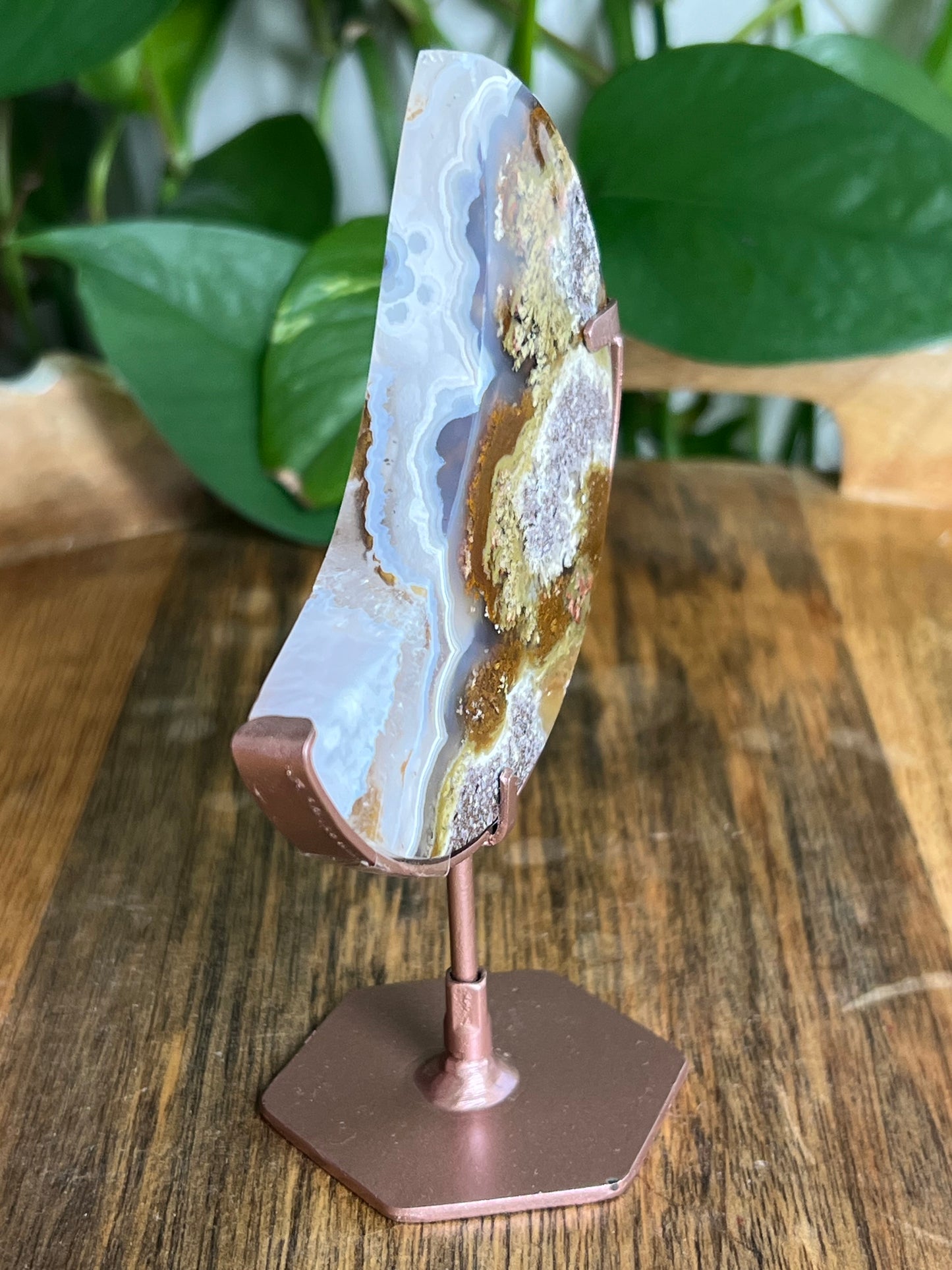 Scenic Moss Agate Moon: DE
