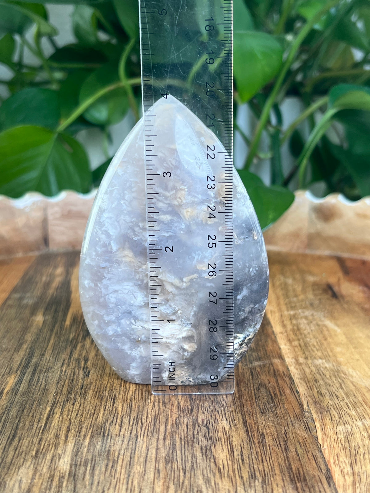 Dendritic Tiger Agate Flame: AB