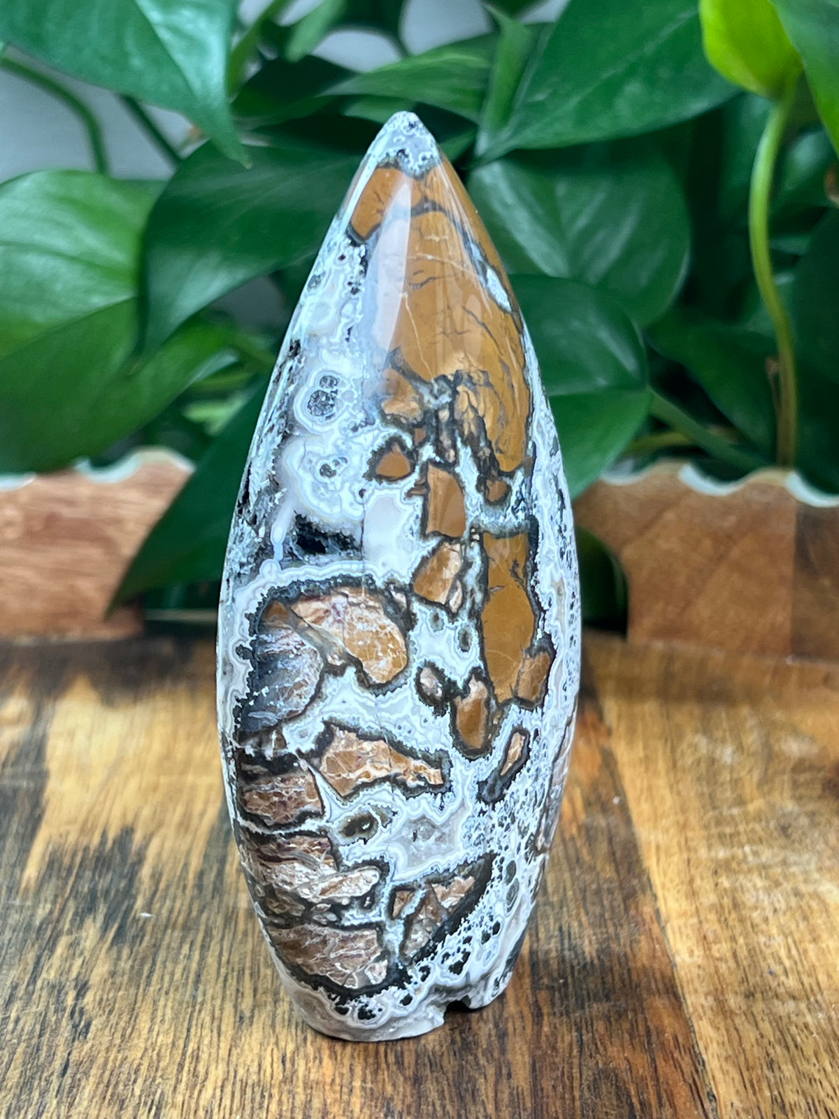 Brecciated Jasper Flame: B