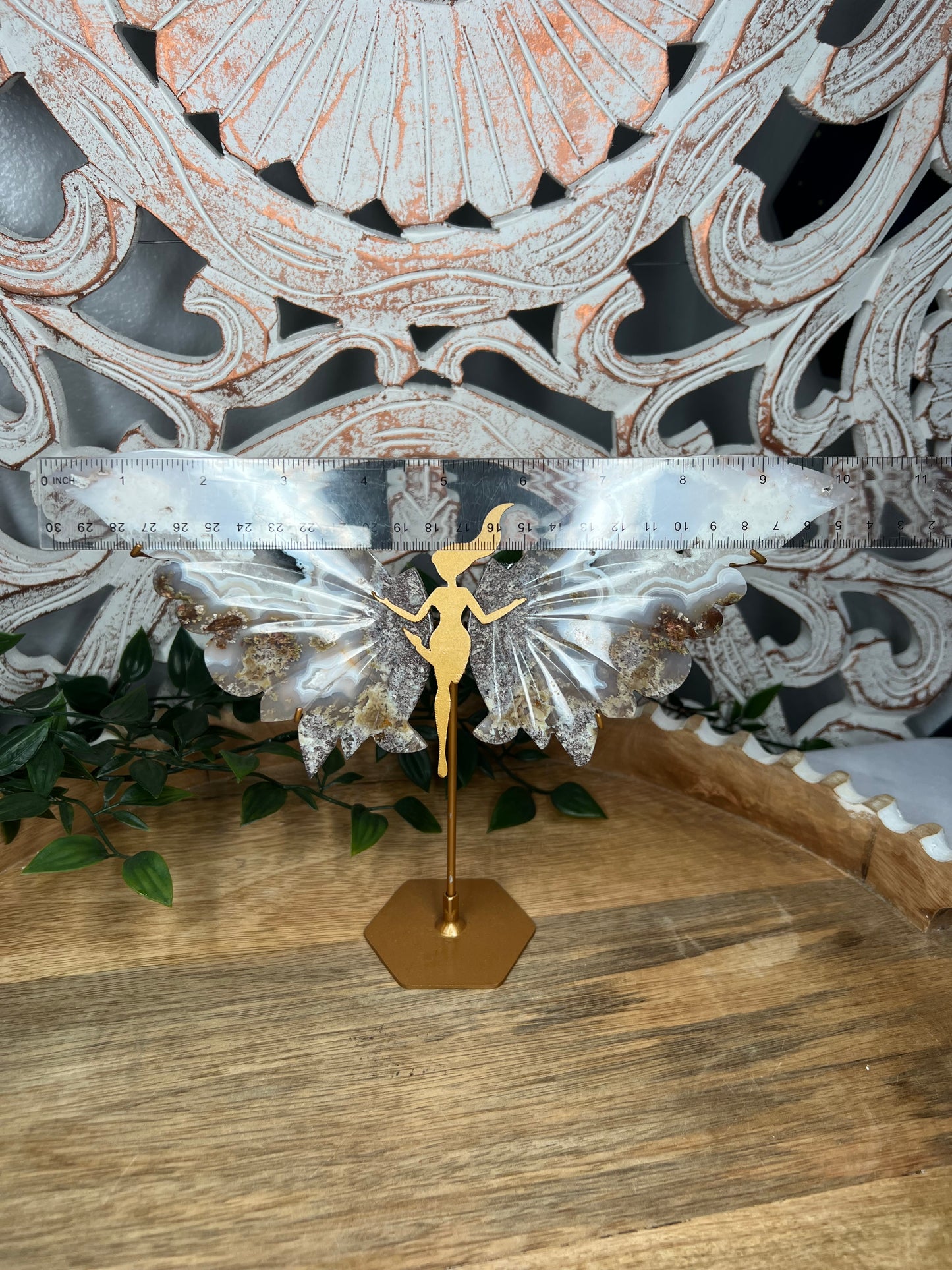 Scenic Moss Agate Wings