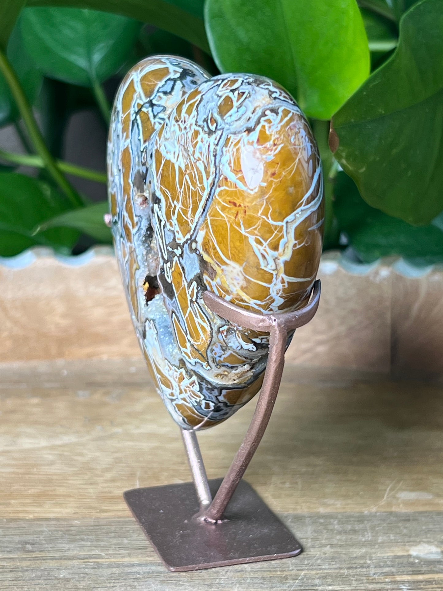 Brecciated Jasper Heart