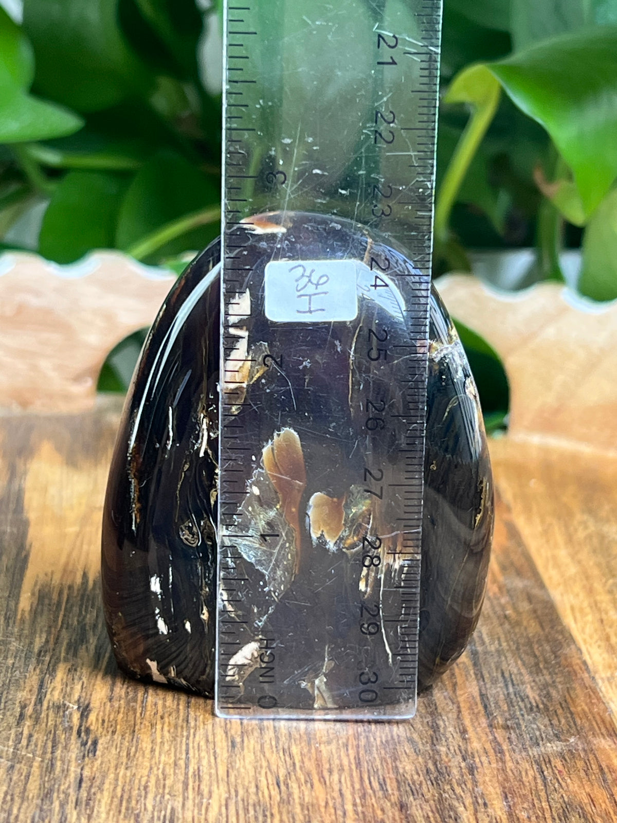 Blue Amber Freeform: I
