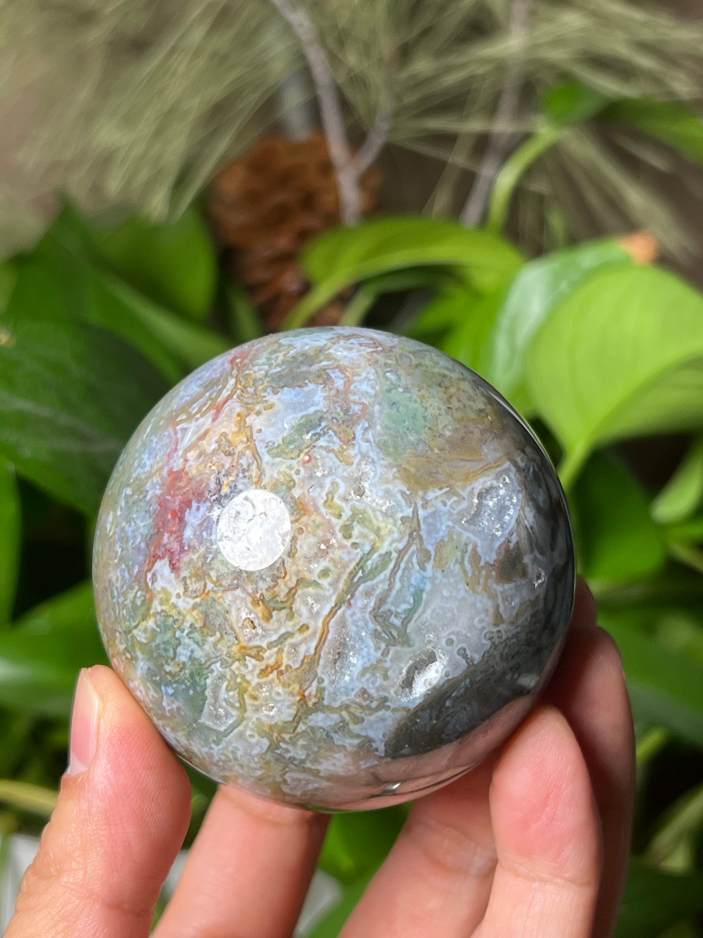 Moss Agate Sphere