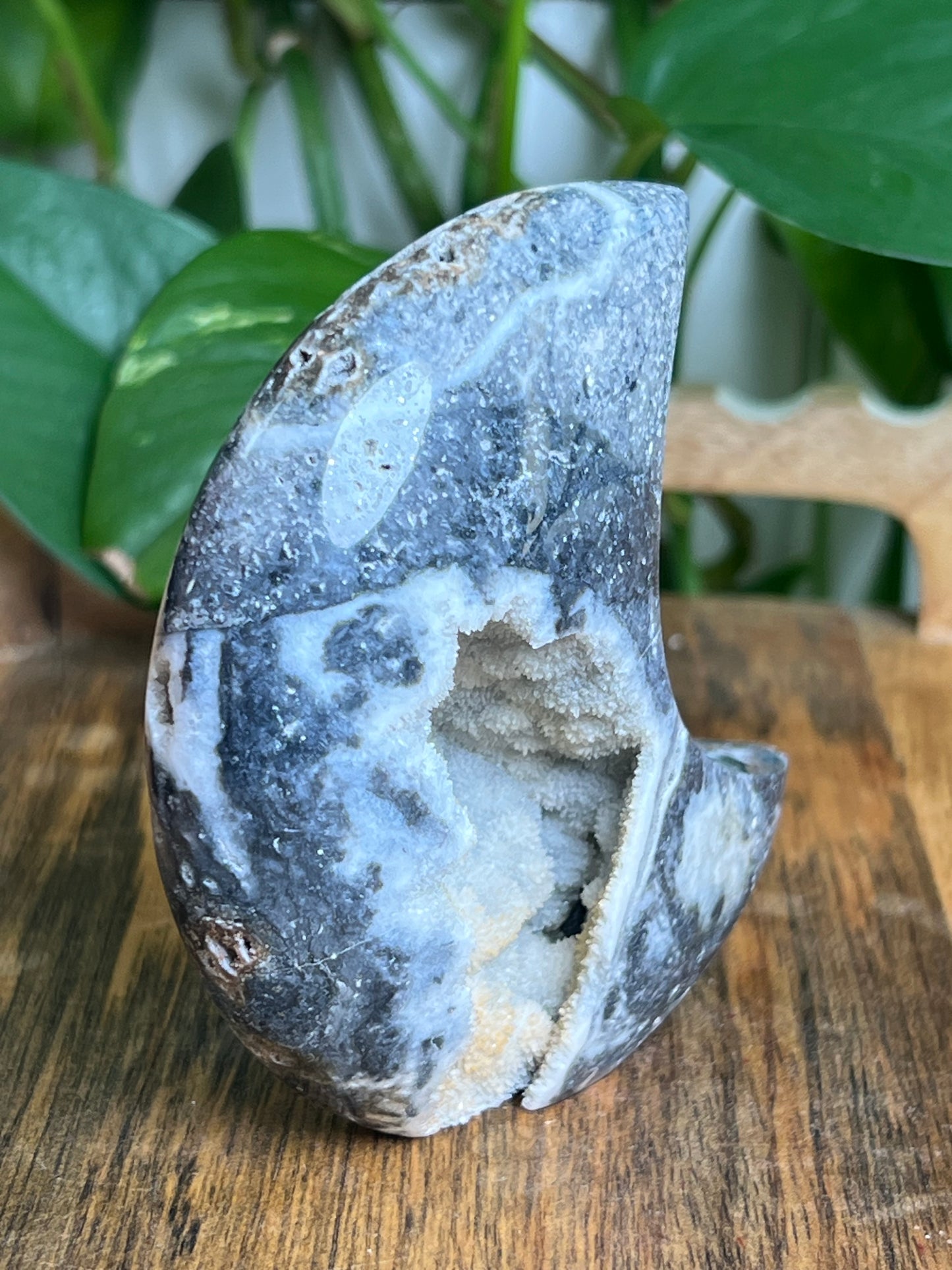 Sphalerite Self-Standing Moon: DA