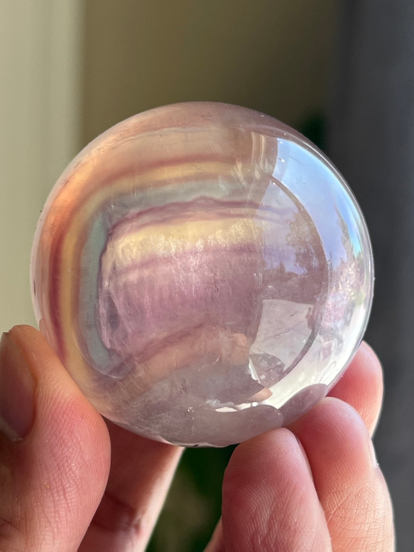 Candy Fluorite Sphere
